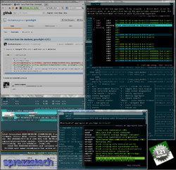 "A terminal running growlight-curses"